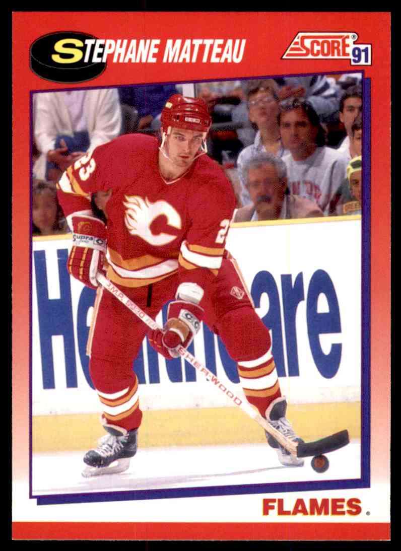 1991-92 Score Canadian Bilingual Stephane Matteau #242