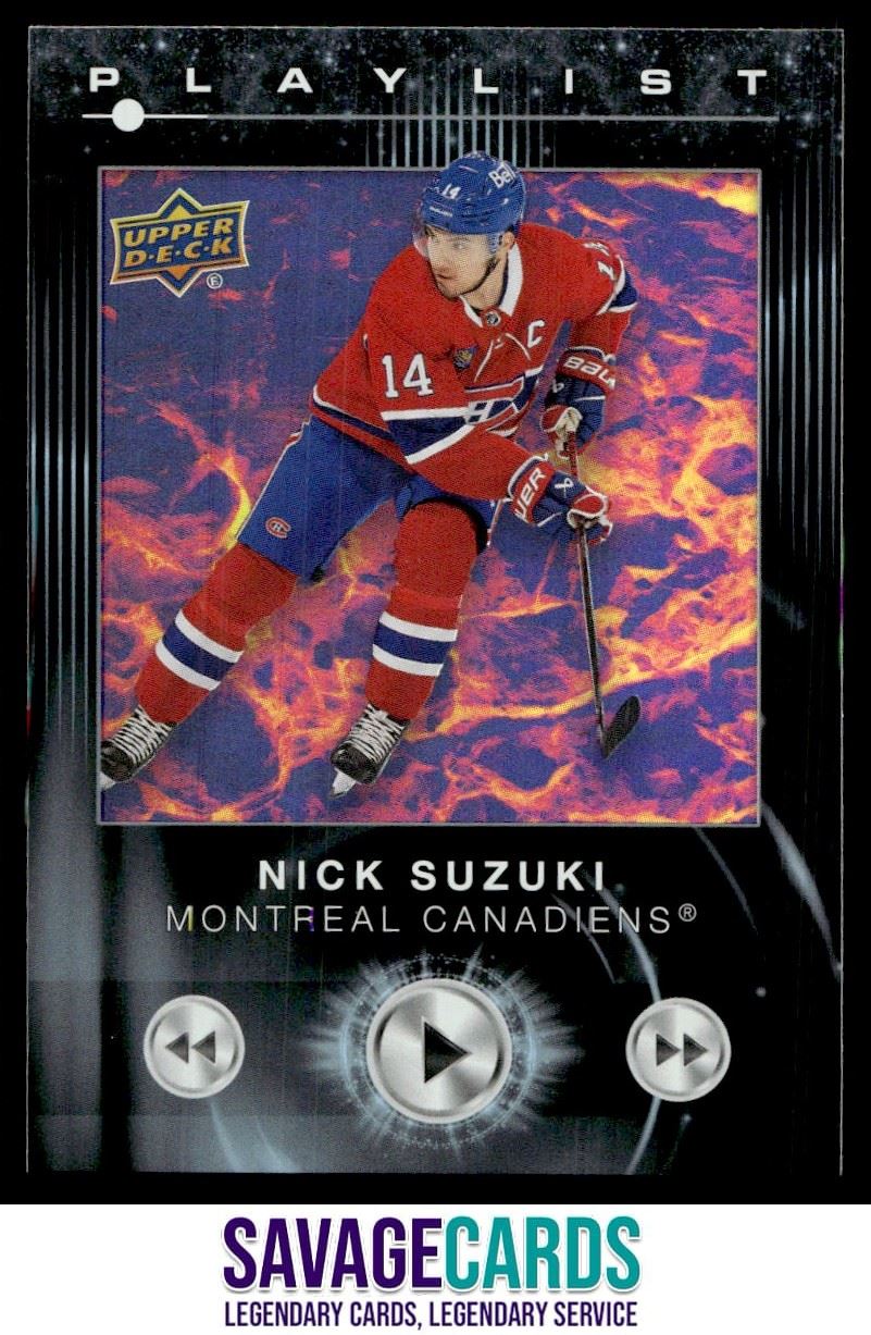 オフェンス カード 2024-25 Upper Deck Playlist Nick Suzuki #PL-11 Montreal Canadiens