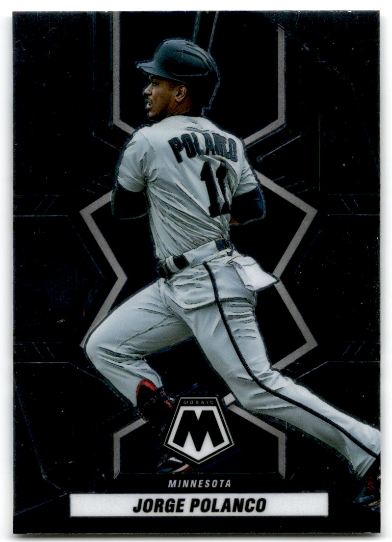 meico*.。♡　0329 2022 Panini Mosaic Jorge Polanco Minnesota Twins #167 | eBay
