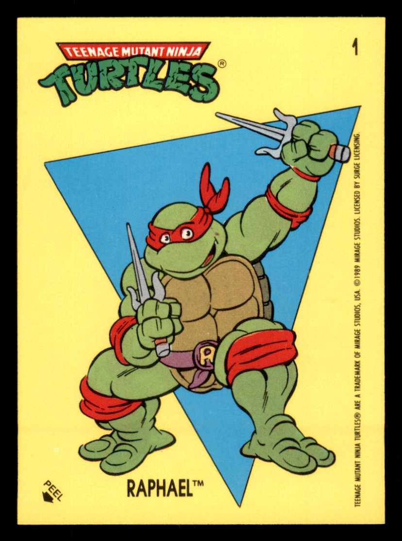 1989 Topps Teenage Mutant Ninja Turtles #1-88 w/ Stickers - YOU PICK - Picture 88 of 98