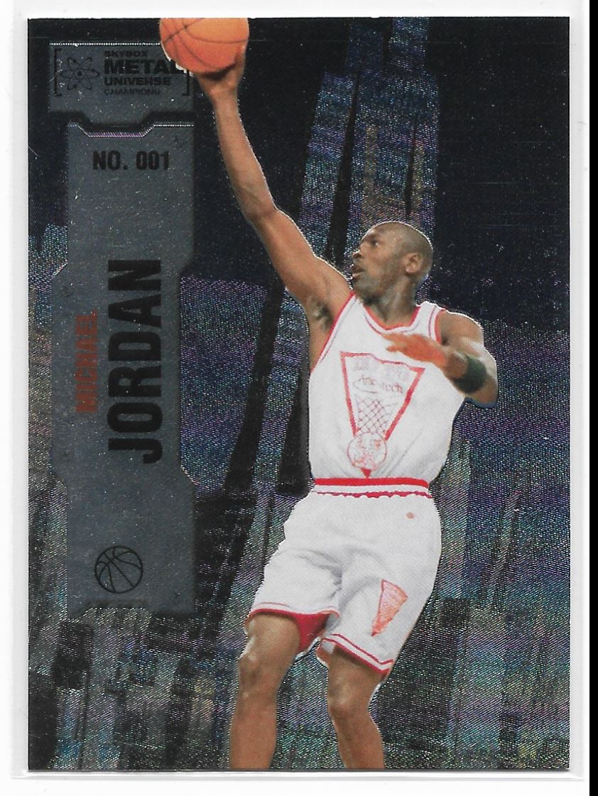 2021 Upper Deck Michael Jordan Platinum Legacy 1/1 Auto #6