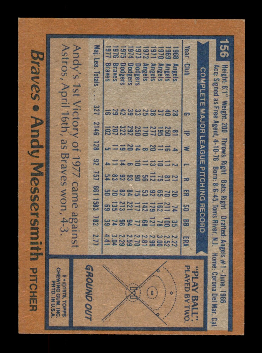Topps Baseball #1-250 1978 - TÚ ELIGES - Completa tu conjunto - Imagen 311 de 499