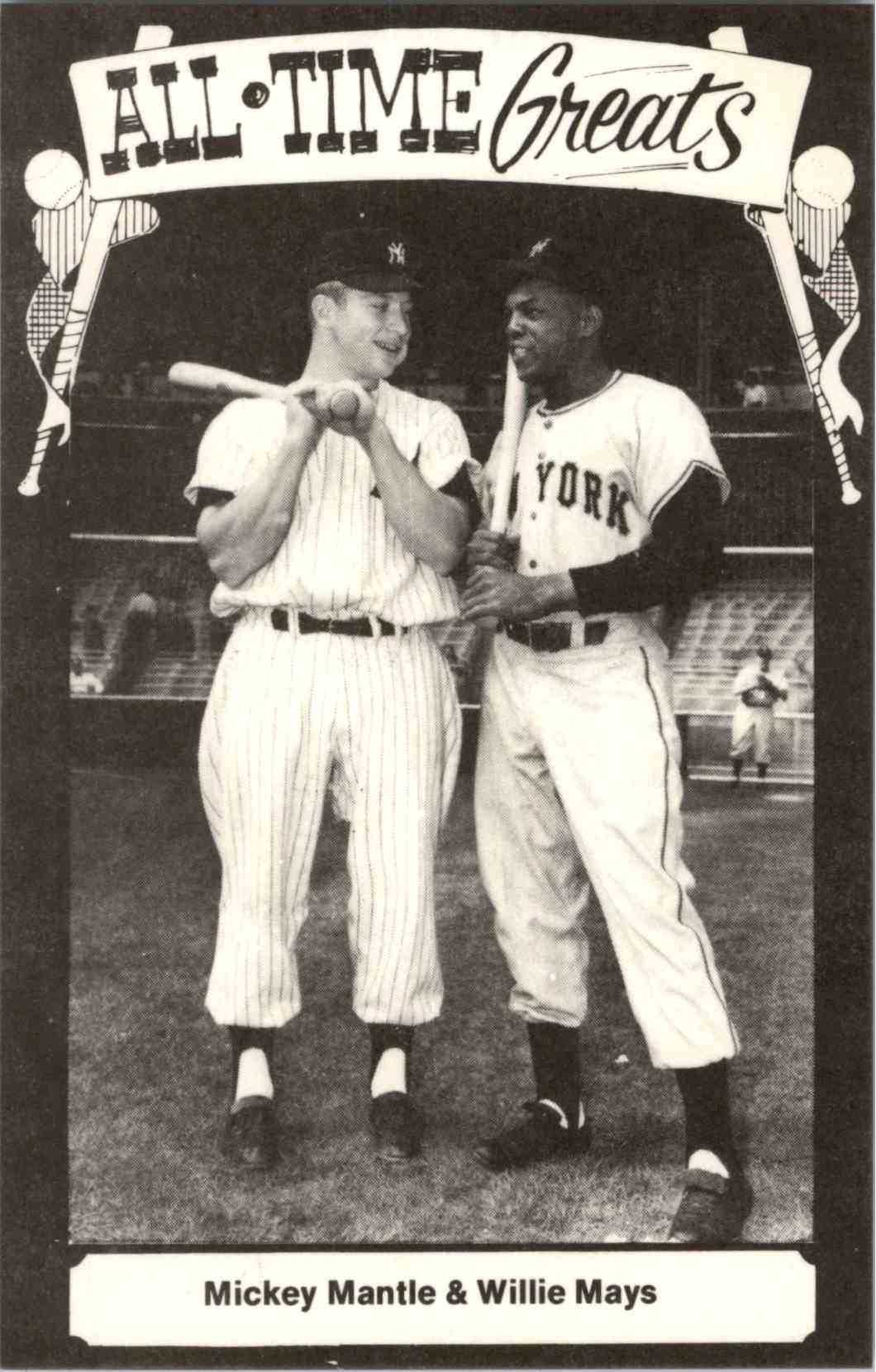 1985 TCMA New York Giants WILLIE MAYS Postcard Baseball Photo Classics #37
