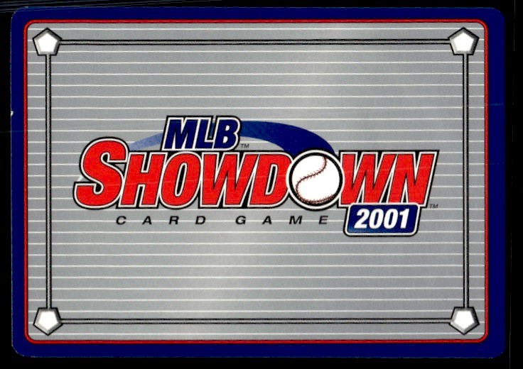 Showdown Card Back 2001 MLB Showdown Diamond Star Promo RARE Troy Glaus #NNO on Kronozio
