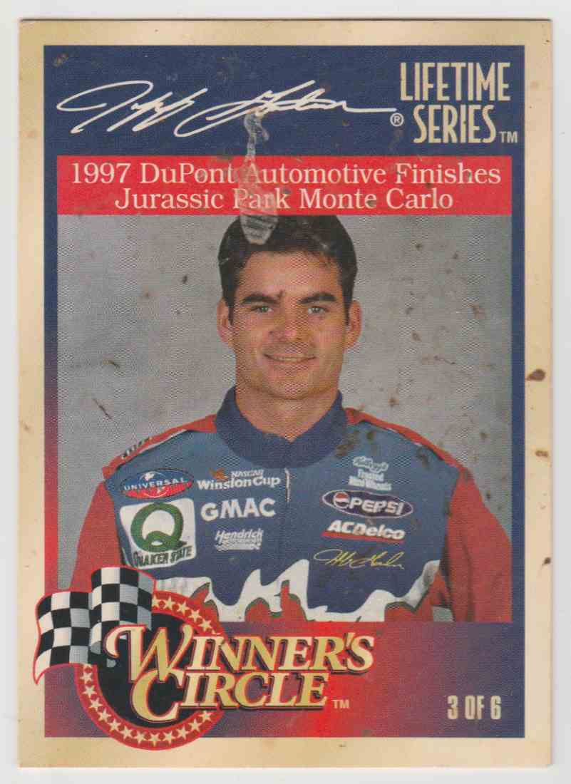 winner's circle jeff gordon lifetime series