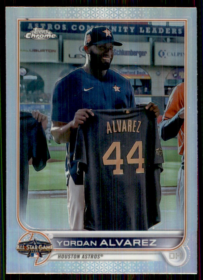 2022 Topps Chrome Sonic All-Star Game #ASGC-27 Yordan Alvarez