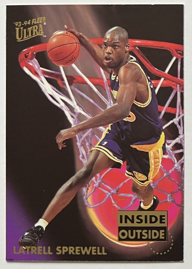 2014 Panini Latrell Sprewell Auto 2枚 2014-15 LATRELL SPREWELL 61/99 AUTO PANINI DONRUSS DIE-CUT