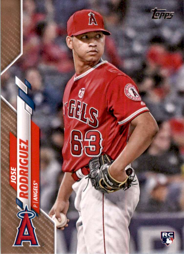 2020 Topps Gold Jose Rodriguez #678 card front image