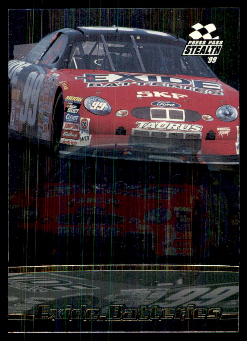 1999 Press Pass Stealth Fusion Jeff Burton's Car #F2