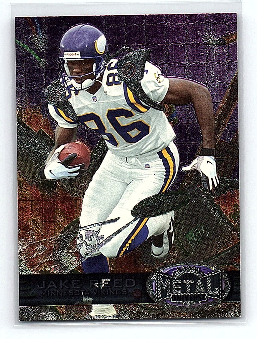 1997 Metal Universe Jake Reed Minnesota Vikings #109 | eBay