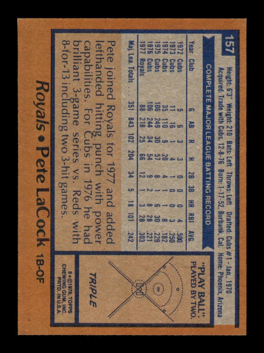 Topps Baseball #1-250 1978 - TÚ ELIGES - Completa tu conjunto - Imagen 313 de 499