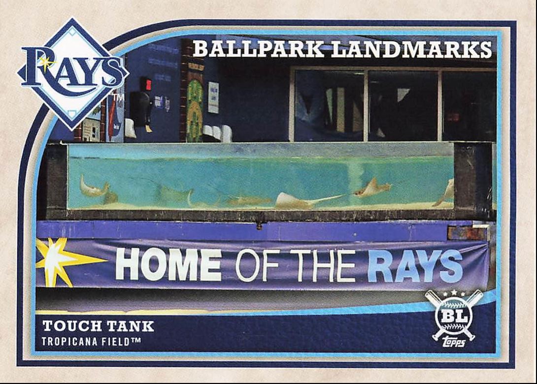 2018 Topps Big League Touch Tank Tampa Bay Rays #359 | eBay