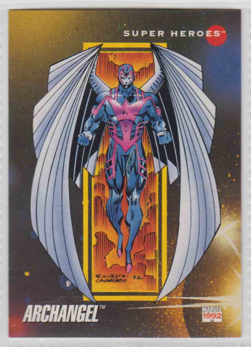 1992 Marvel Super Heroes Archangel 63 on Kronozio