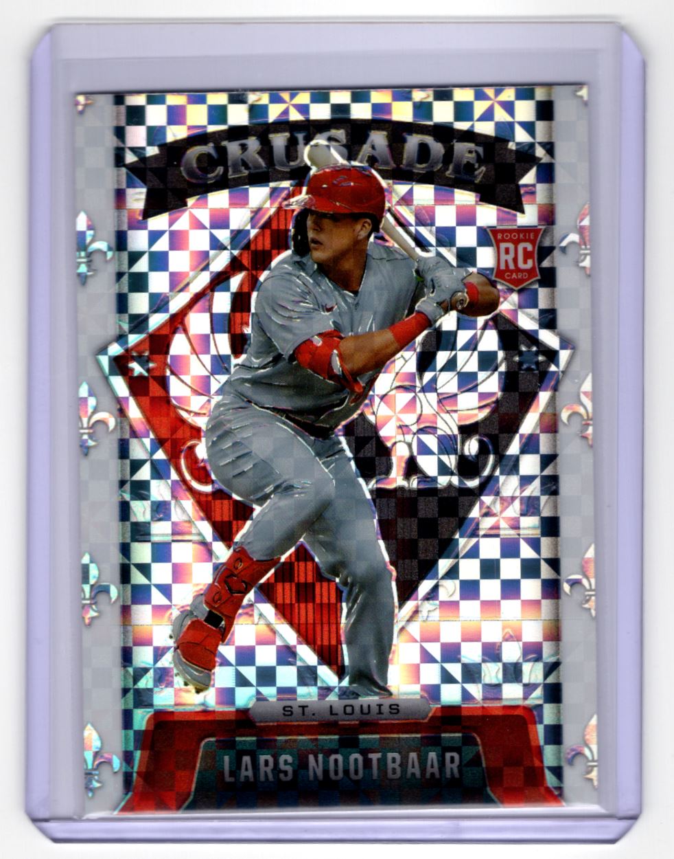 2022 Panini Chronicles Crusade Lars Nootbaar Rookie St. Louis