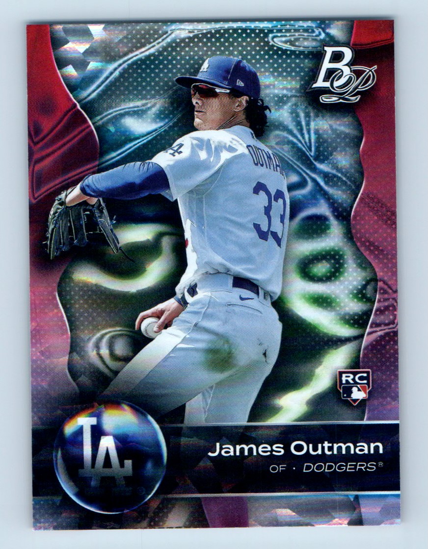 2023 Bowman Platinum James Outman #53 on Kronozio