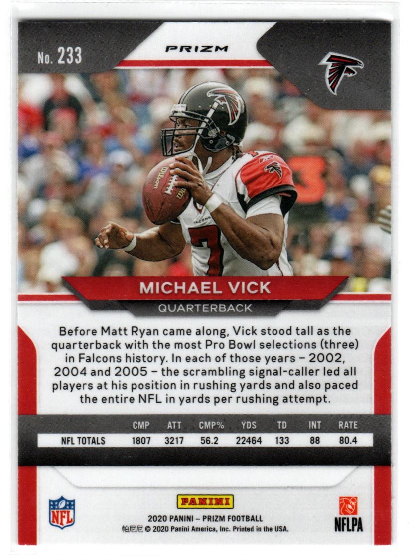 NWT Falcons Michael Vick NFL Jersey Red