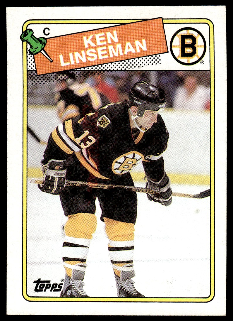 1988-89 Topps Ken Linseman #118 card front image