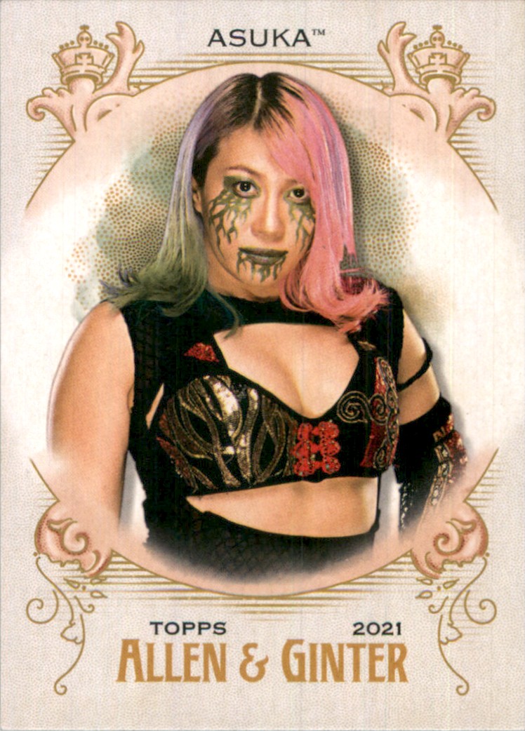 2021 Topps Heritage WWE Allen and Ginter Asuka #3