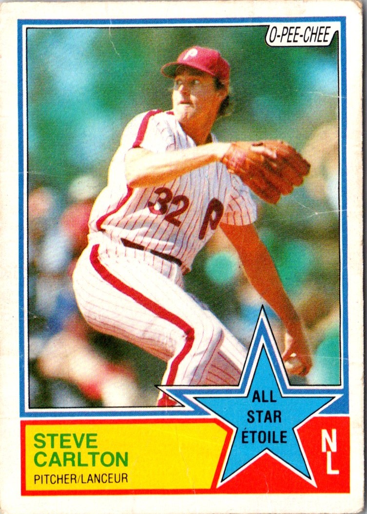 1983 O-Pee-Chee Steve Carlton #384