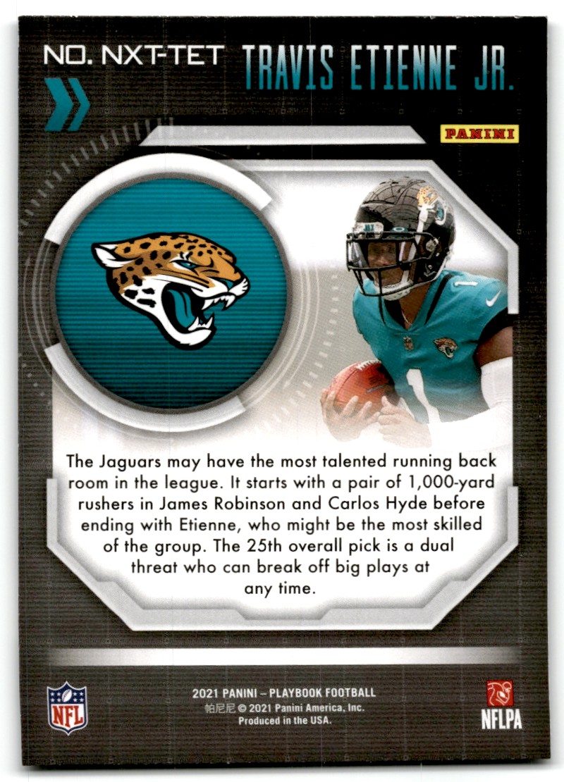 2021 Panini Patrick Mahomes II #1 card back image