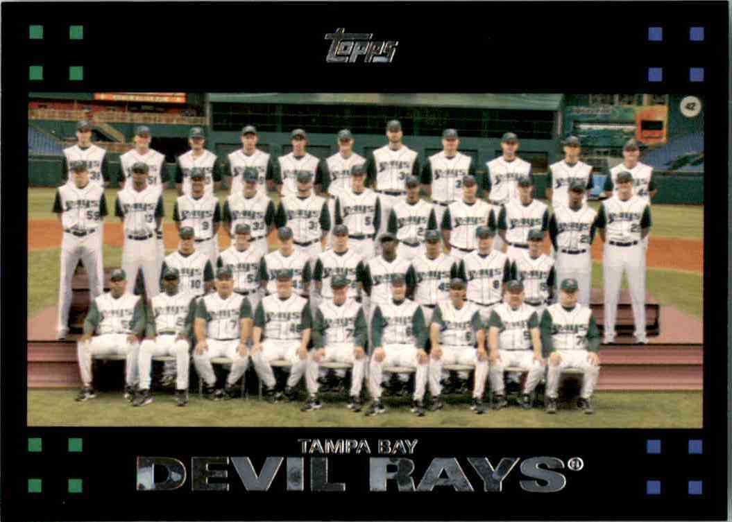 2007 Topps Tampa Bay Devil Rays #244 card front image