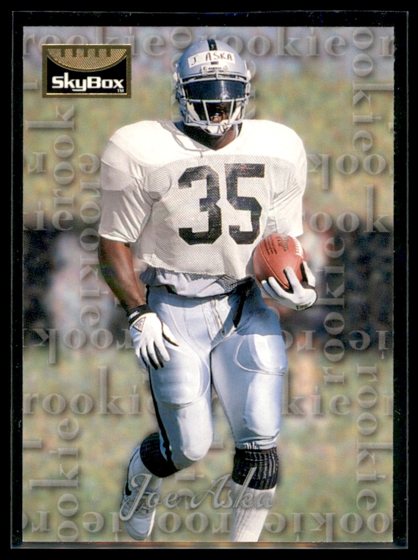 1995 SkyBox Premium Joe Aska Rookie Oakland Raiders #174 - Picture 1 of 2