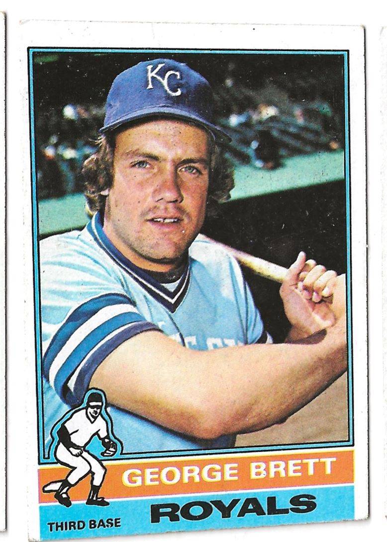1976 Topps Baseball George Brett #19