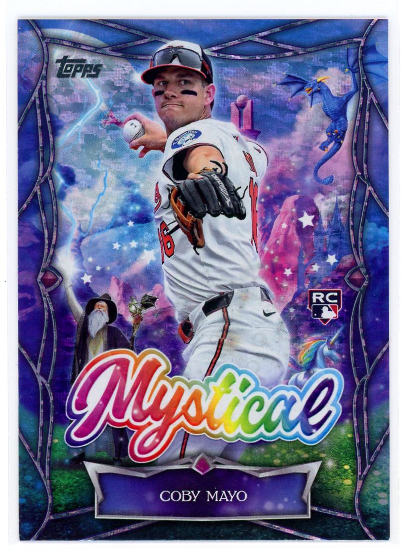 ブルマ　カプセルコーポレーション　カード 2025 Topps Update Mystical Coby Mayo RC Baltimore Orioles #MYS-25