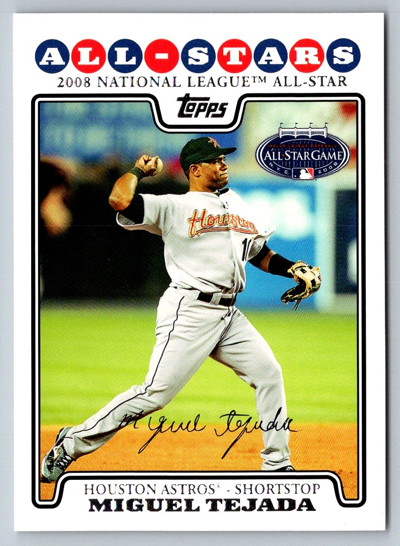 2008 Topps Updates & Highlights Miguel Tejada #UH28