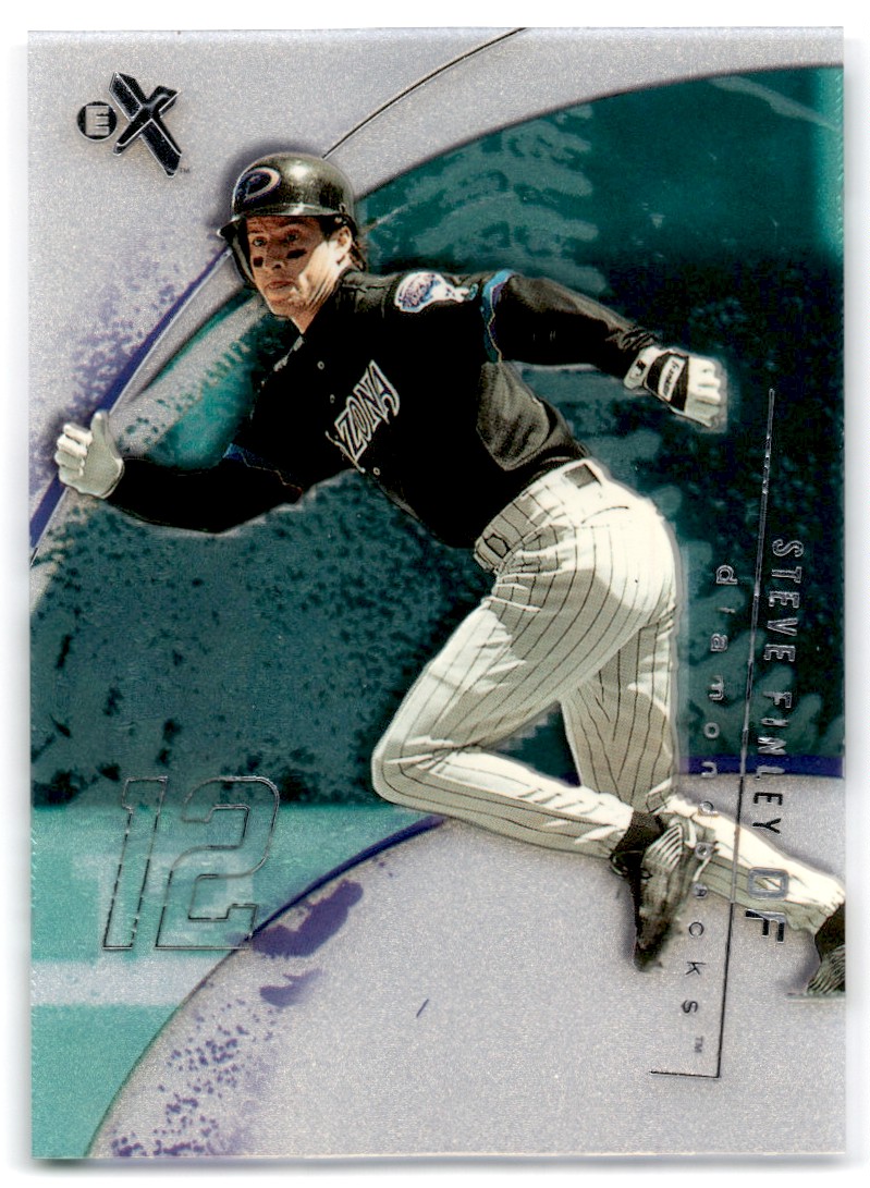2002 Fleer E-X Steve Finley Arizona Diamondbacks #13 | eBay
