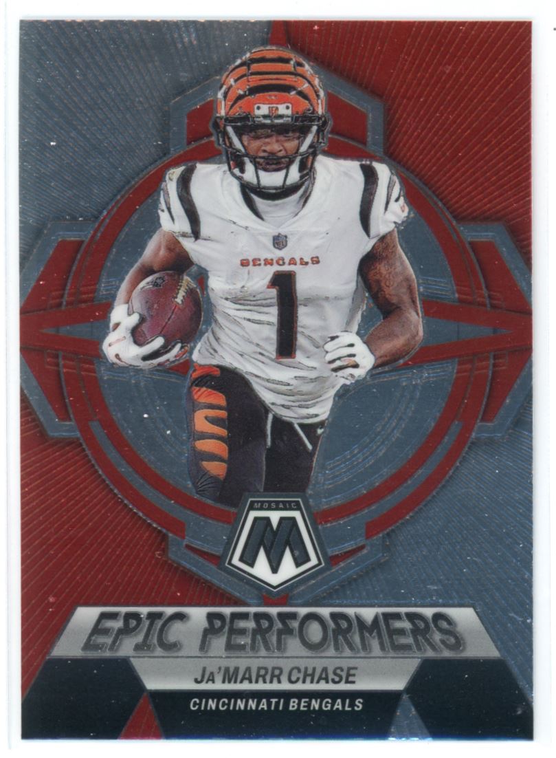 2023 Panini Mosaic Epic Performers Ja'Marr Chase Cincinnati