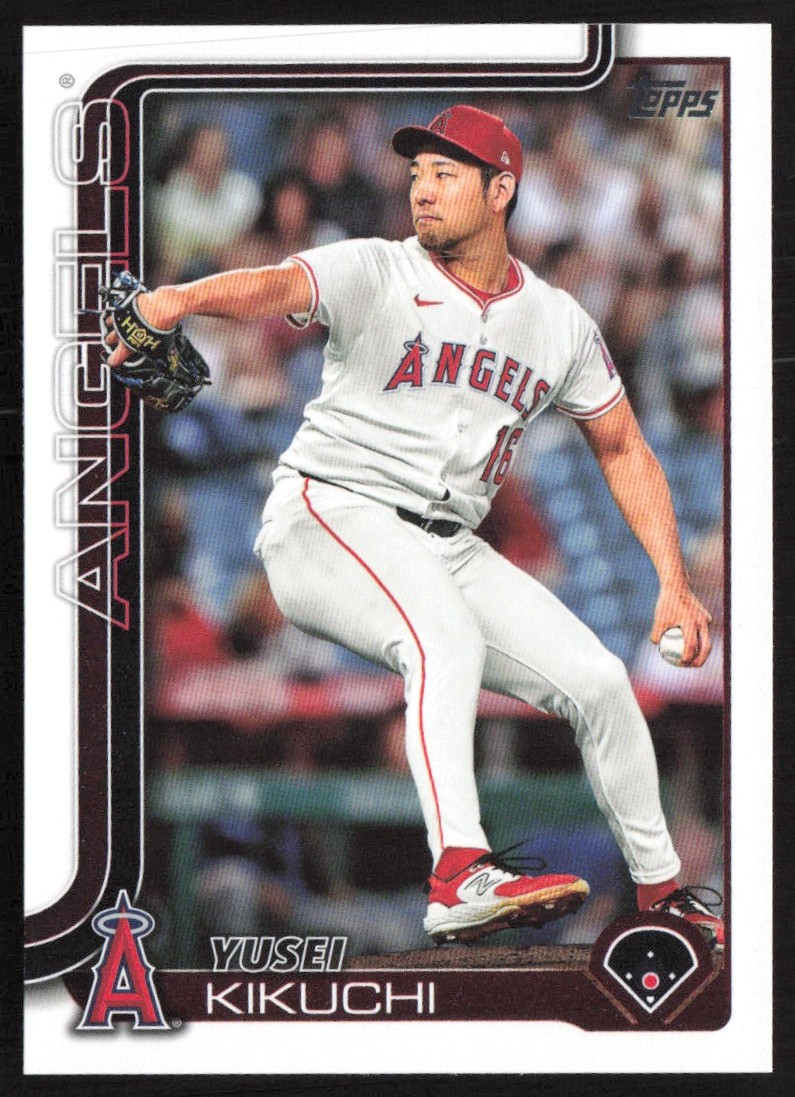 2025 Topps Series 2 Base Yusei Kikuchi Los Angeles Angels