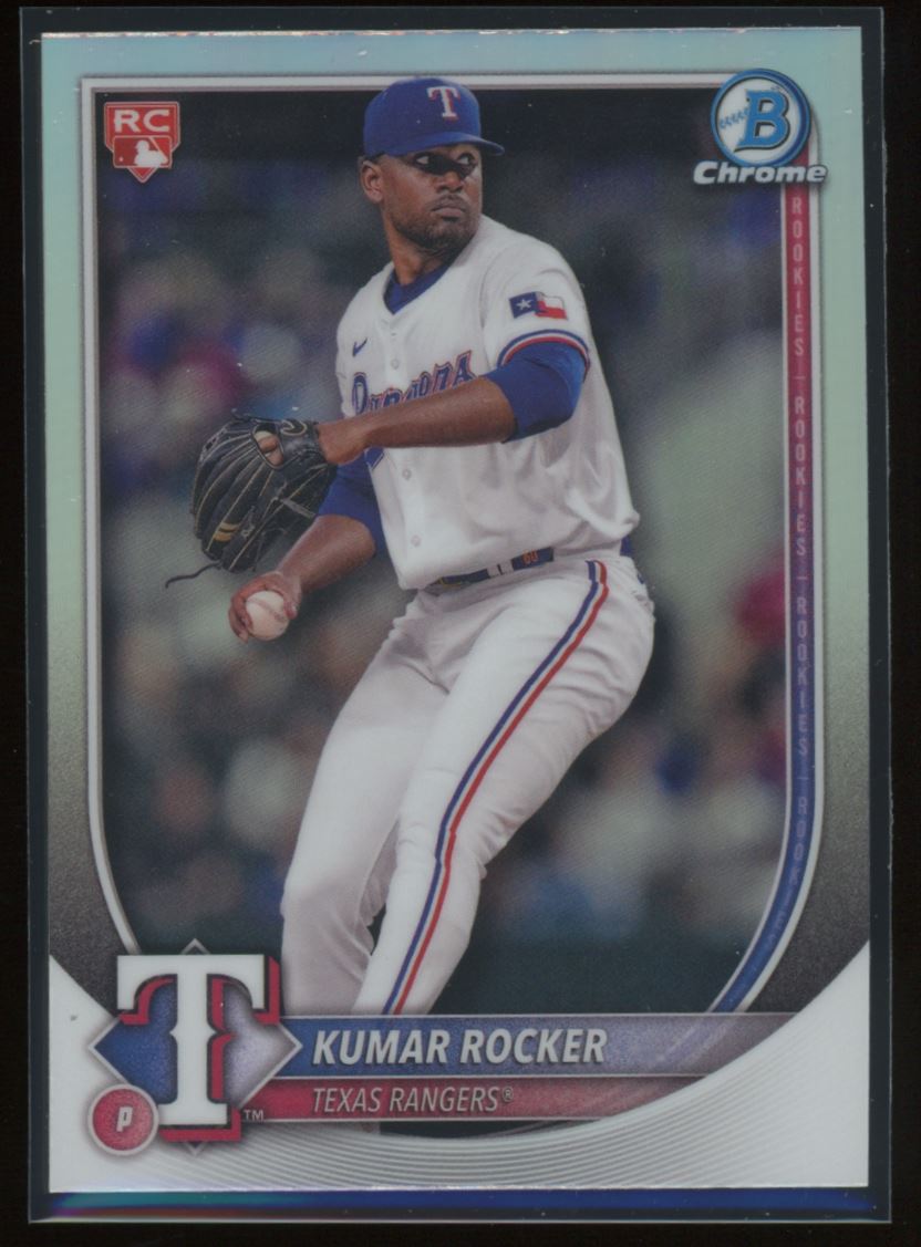 Topps Bowman Chrome Kumar Rocker Auto 1st BOWMAN 直筆サインカード 