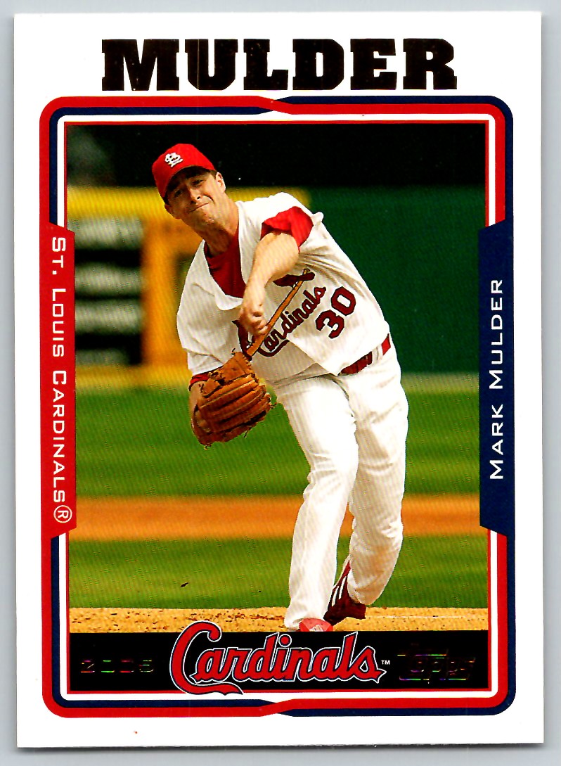 2005 Topps Updates & Highlights Mark Mulder #UH84
