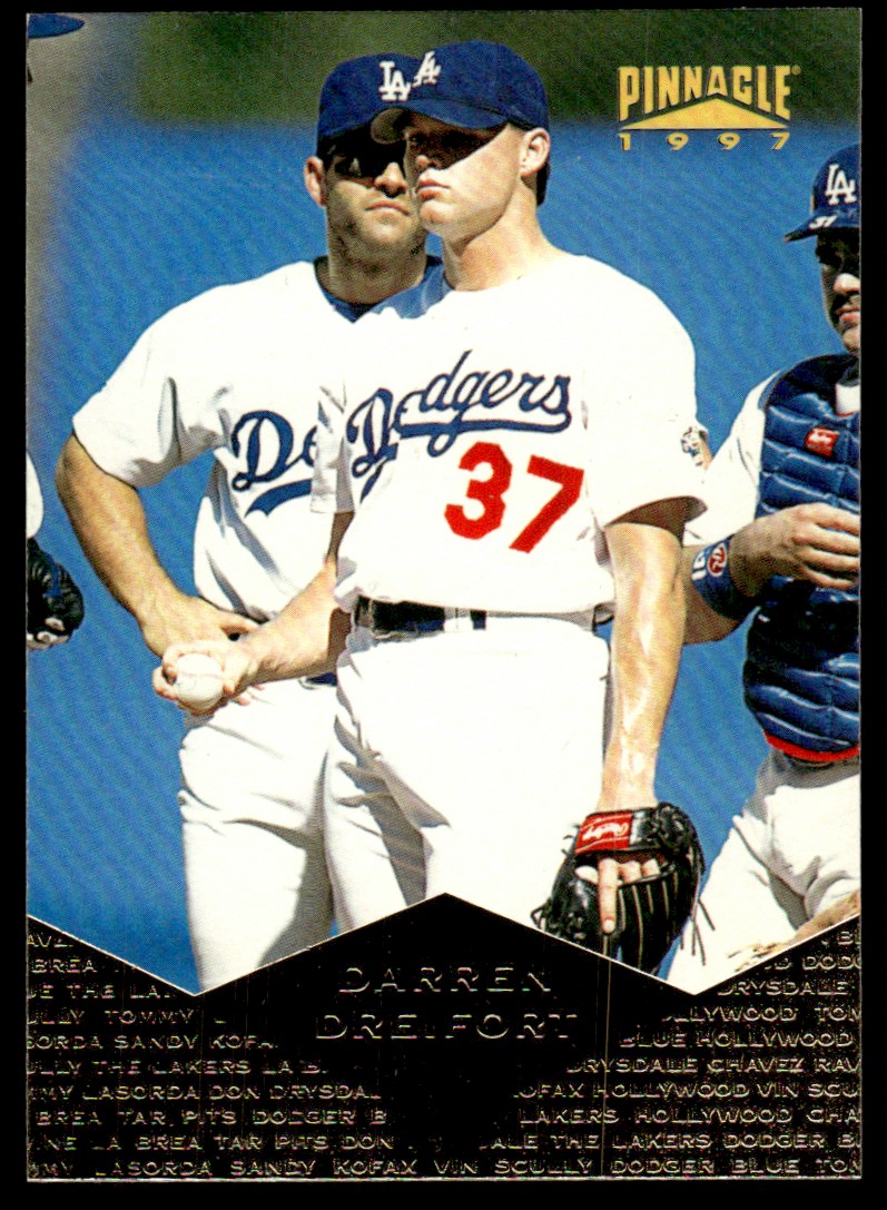 1997 Pinnacle #50 Darren Dreifort Los Angeles Dodgers | eBay