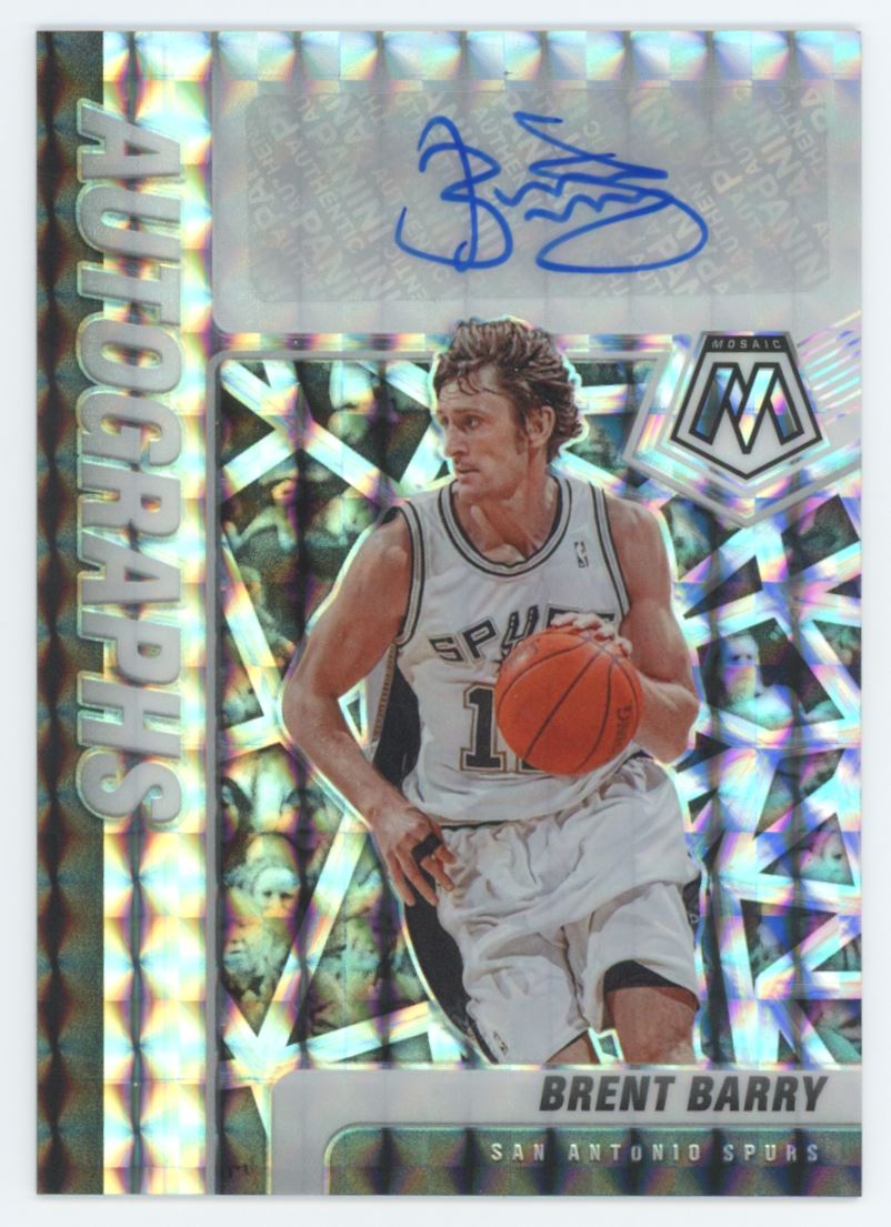 2020-21 Panini Mosaic Brent Barry #AM-BBA card front image