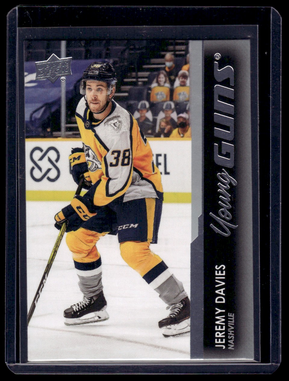 2021-22 Upper Deck Series 1 Young Guns Jeremy Davies #237 on Kronozio