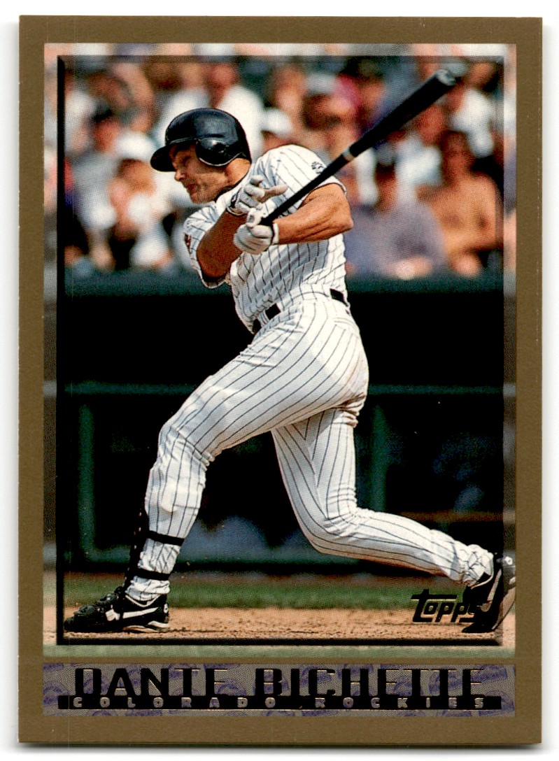 Dante Bichette  Colorado rockies, Baseball cards, Baseball