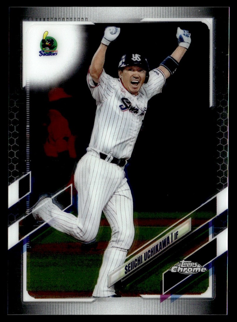 ヤクルトスワローズ 2021 Topps Chrome NPB Seiichi Ichikawa Tokyo Yakult Swallows