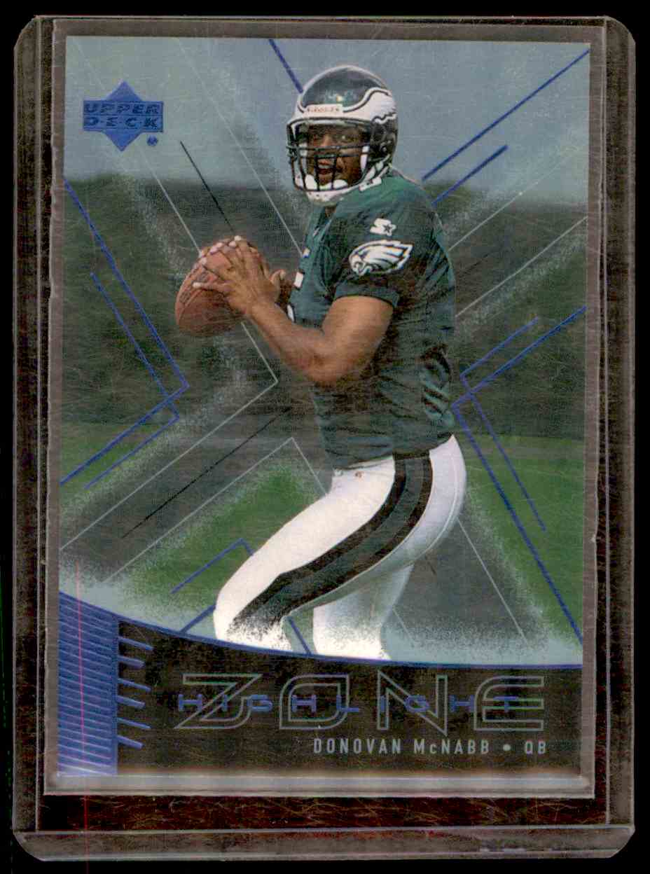 1999 Upper Deck Highlight Zone Donovan Mcnabb Z17 On Kronozio