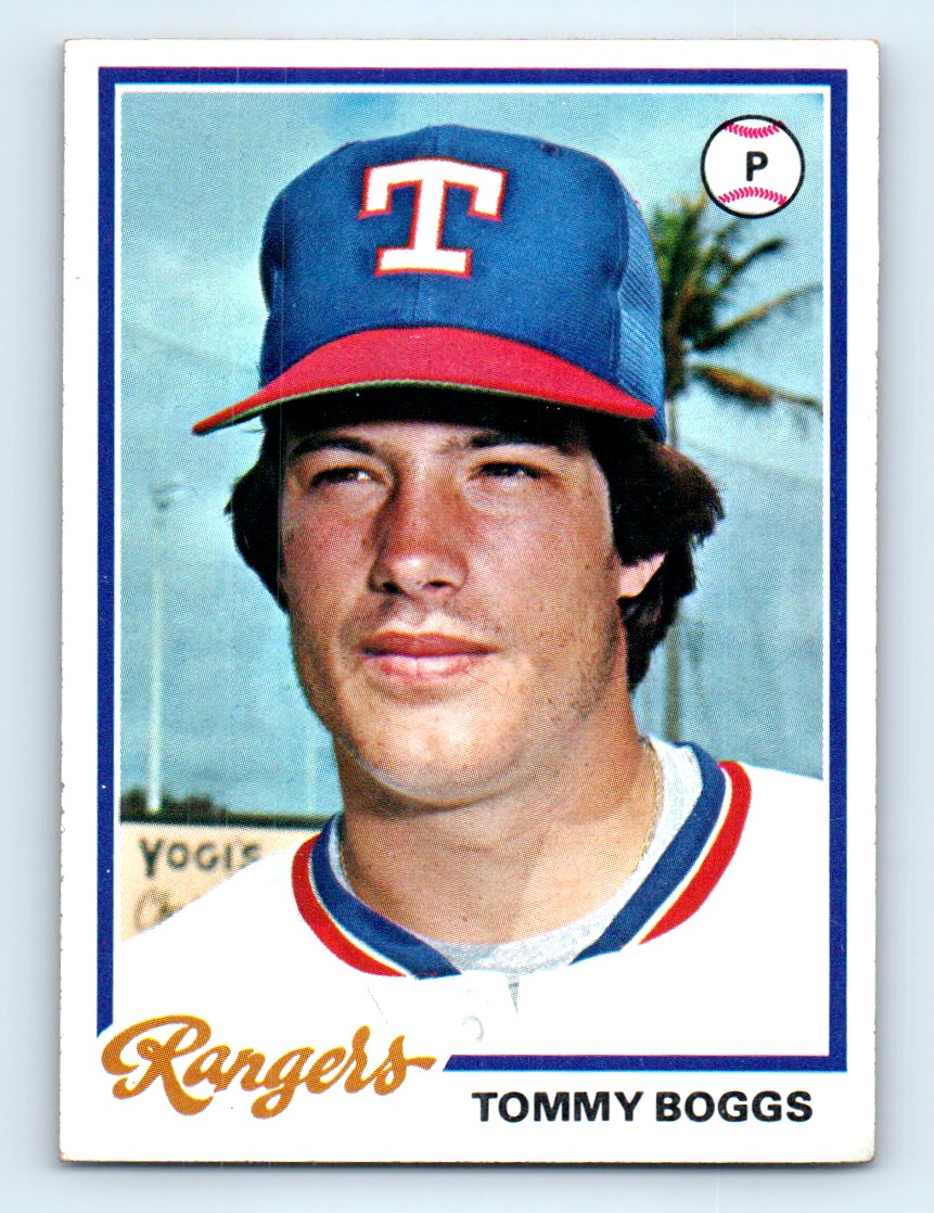 1978 TOPPS CHEWING GUM INC TOMMY BOGGS #518