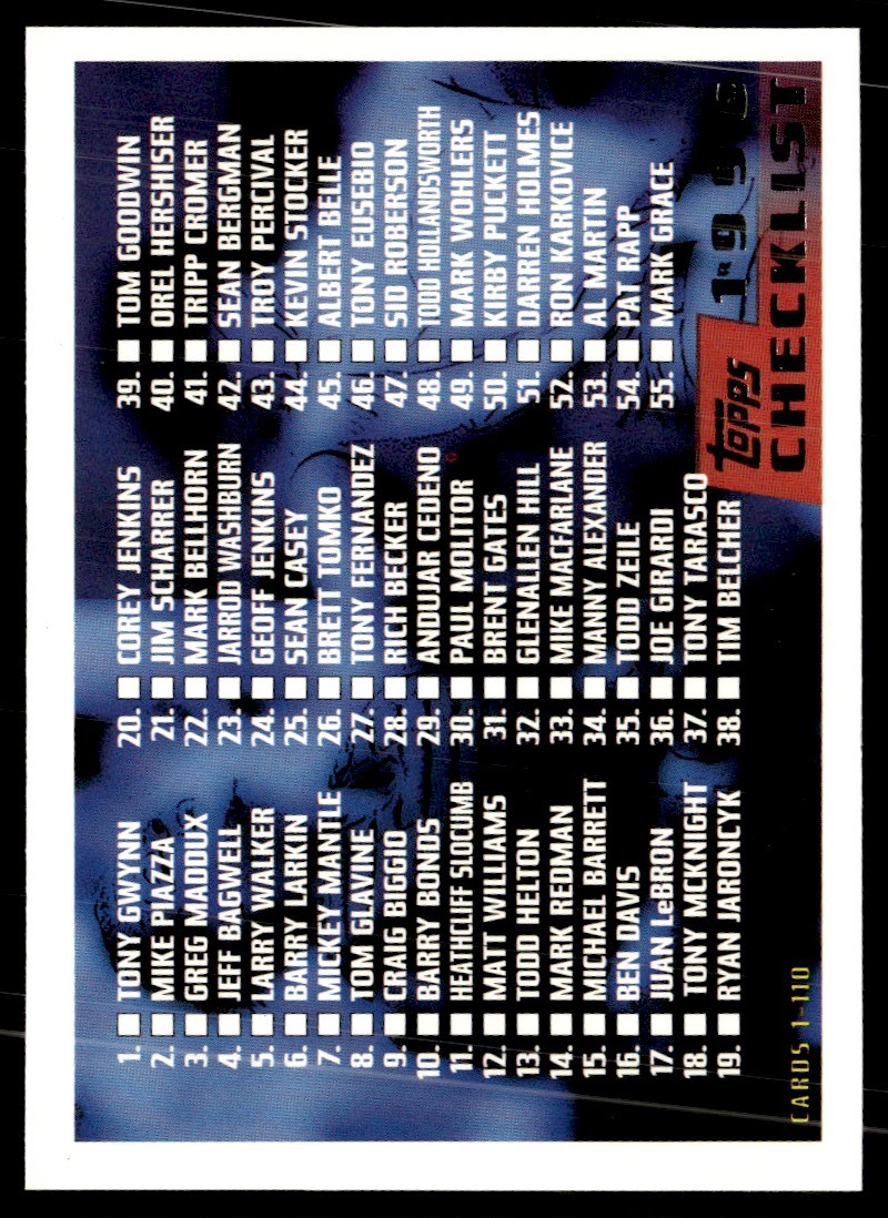 2012 Panini Cooperstown Tony Gwynn #110