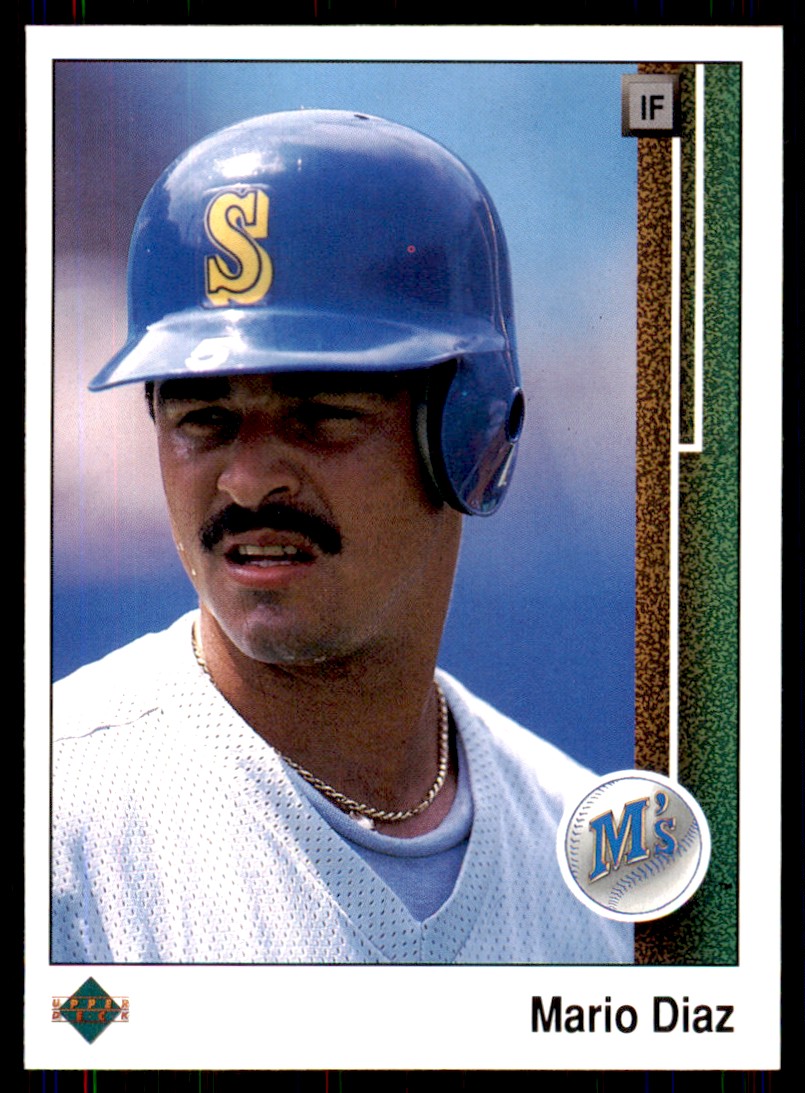 mariページ 1989 Upper Deck Mario Diaz Seattle Mariners #318 | eBay