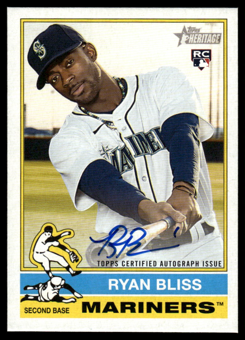 2025 Topps Series 1 #251 Ryan Bliss Seattle Rookie Baseball Card