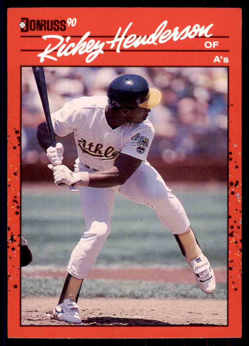 1990 Donruss  Baseball Rickey Henderson #304