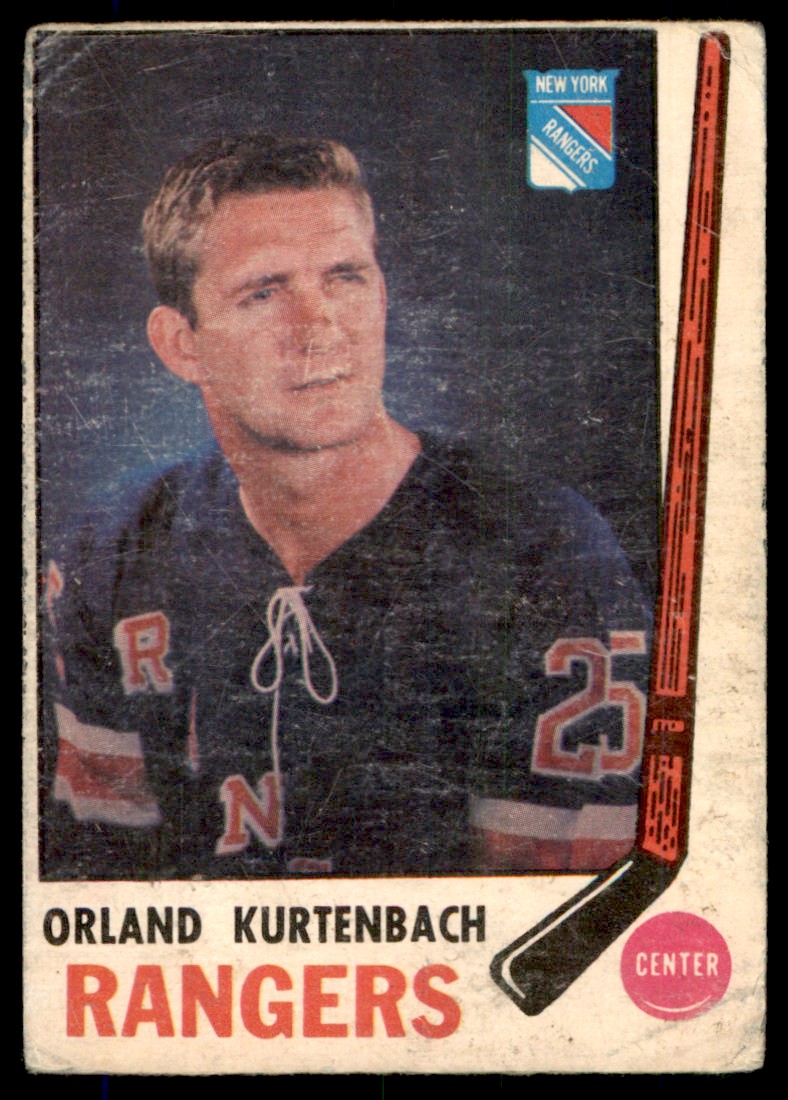1969-70 O-Pee-Chee Orland Kurtenbach #188 card front image