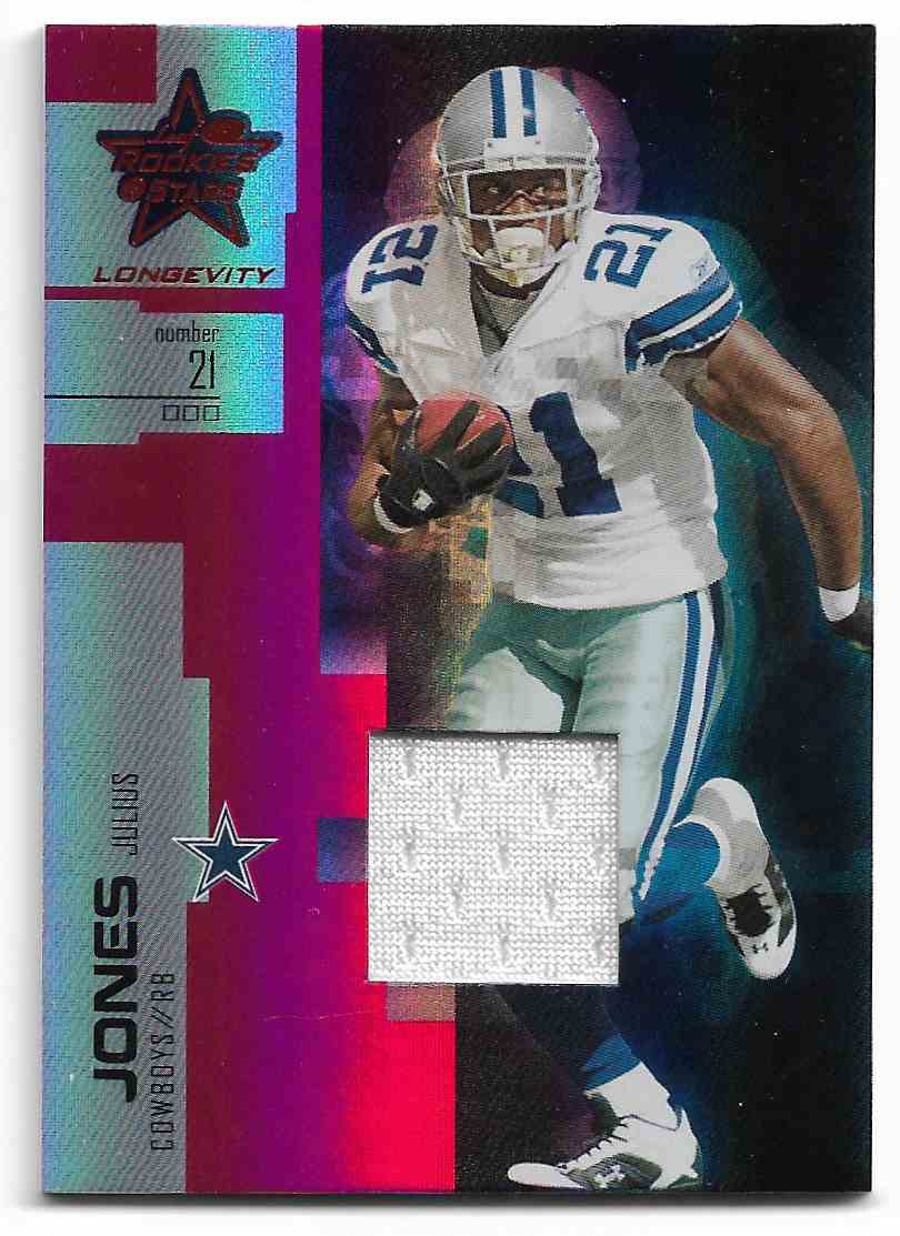 2007 Leaf Rookies & Stars Julius Jones #2