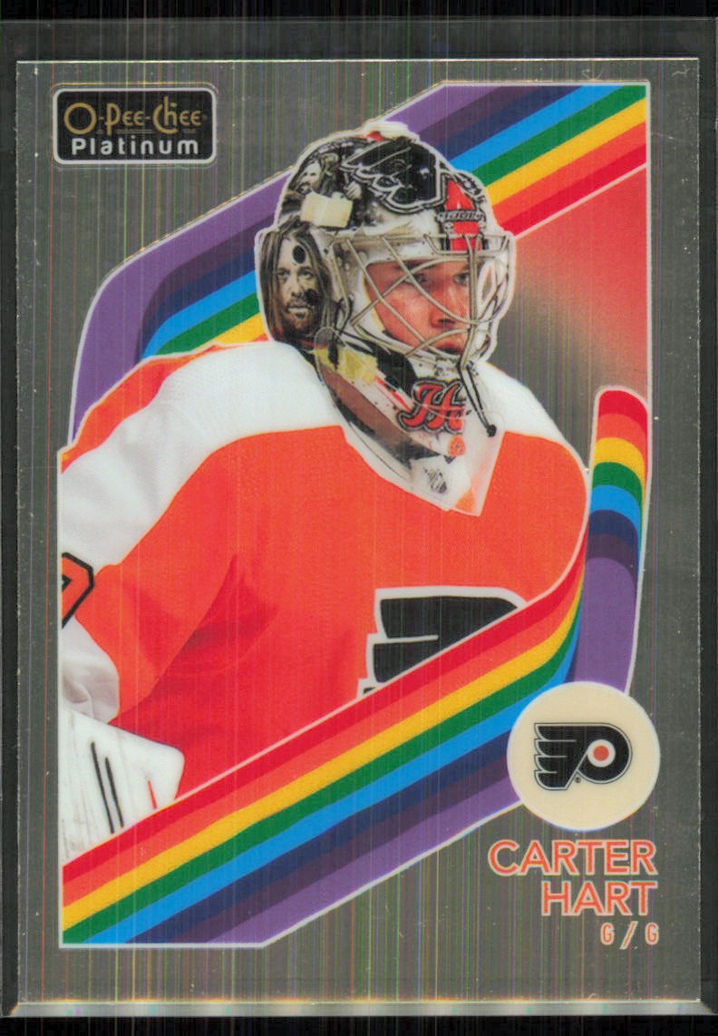 タレントカード Hart 2023-24 O-Pee-Chee Platinum Retro Carter Hart Philadelphia Flyers