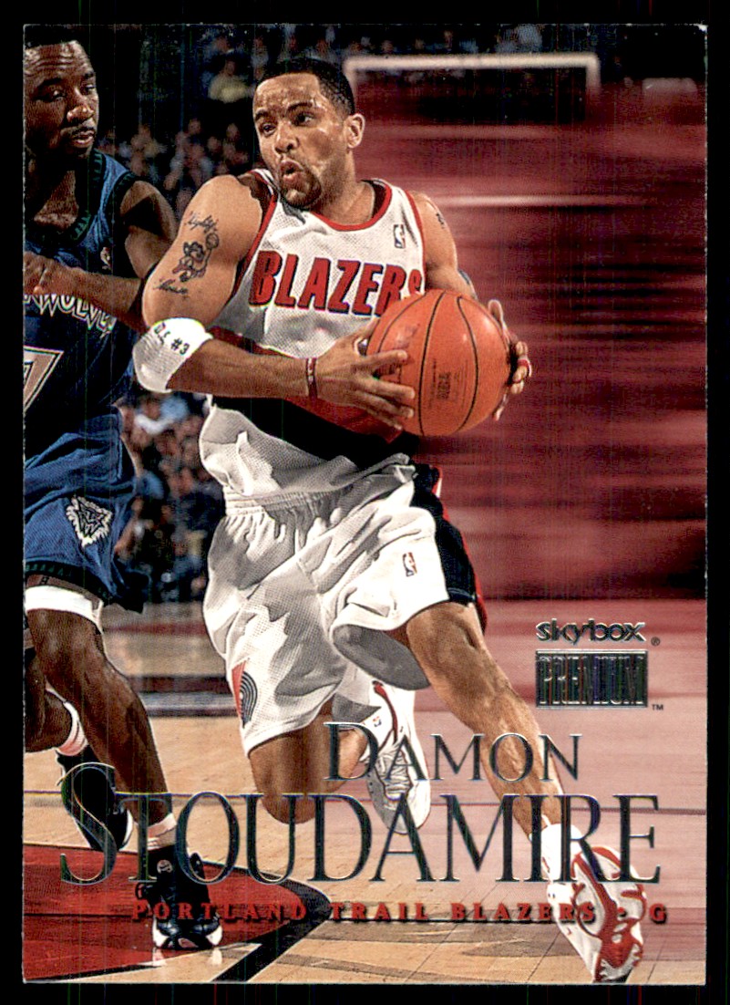 1999-00 SkyBox Premium Damon Stoudamire #17 on Kronozio