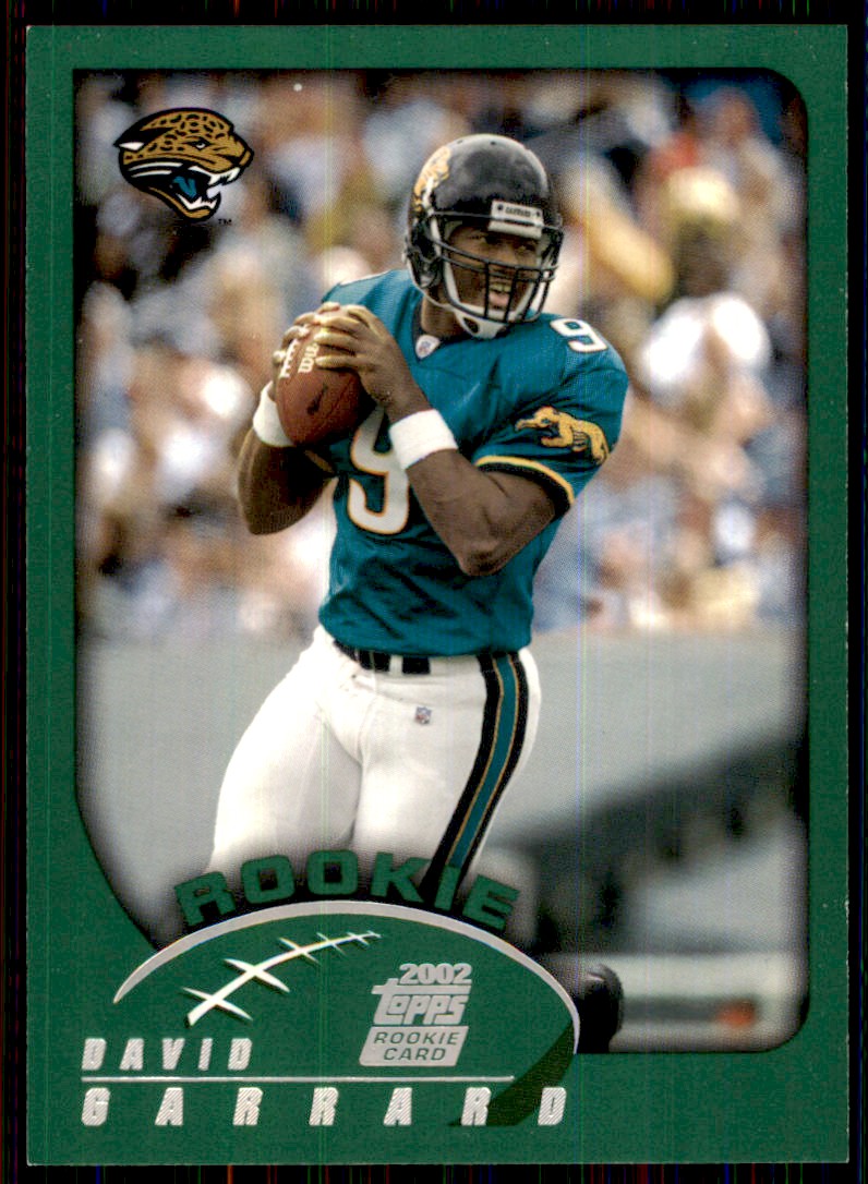 2002 Topps David Garrard Rookie Jacksonville Jaguars #340 NFL